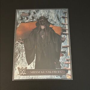 2025 TOPPS CHROME CACTUS JACK WWE REFRACTOR SHINSUKE NAKAMURA #41